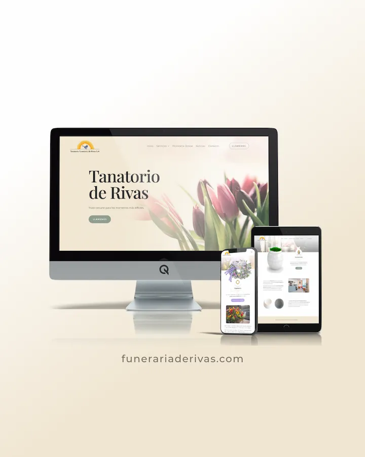 Diseño Web Funeraria Tanatorio Rivas Vaciamadrid Diseño Web Funeraria Tanatorio Rivas Vaciamadrid