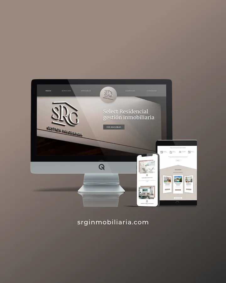 Diseño Web Inmobiliaria SRG Diseño Web Inmobiliaria SRG