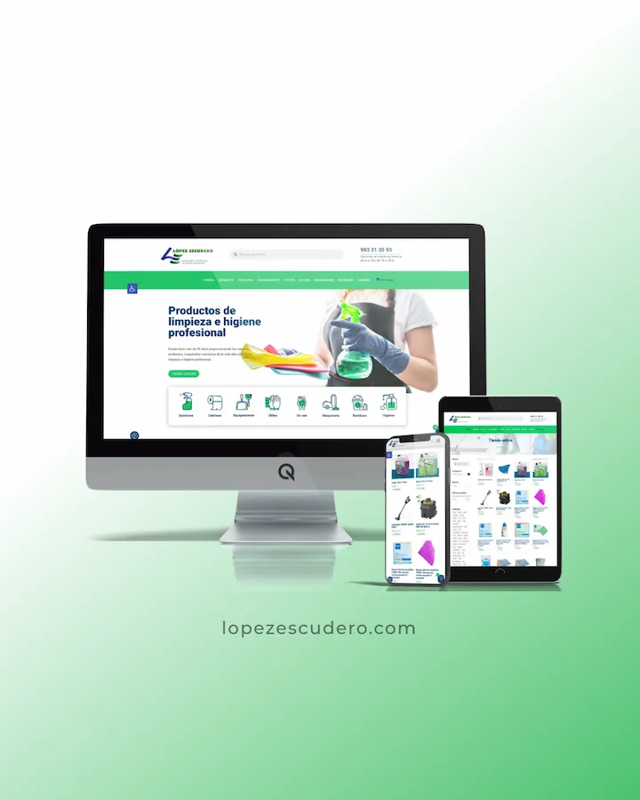 Diseño Web Químicos López Escudero Diseño Web Químicos López Escudero