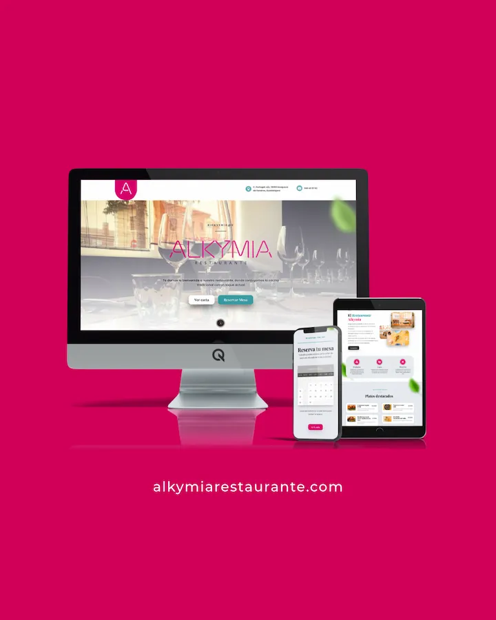 Diseño Web Restaurante Alkymia Diseño Web Restaurante Alkymia