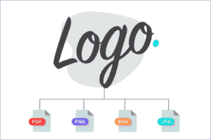 Formatos de entrega de logotipo profesional