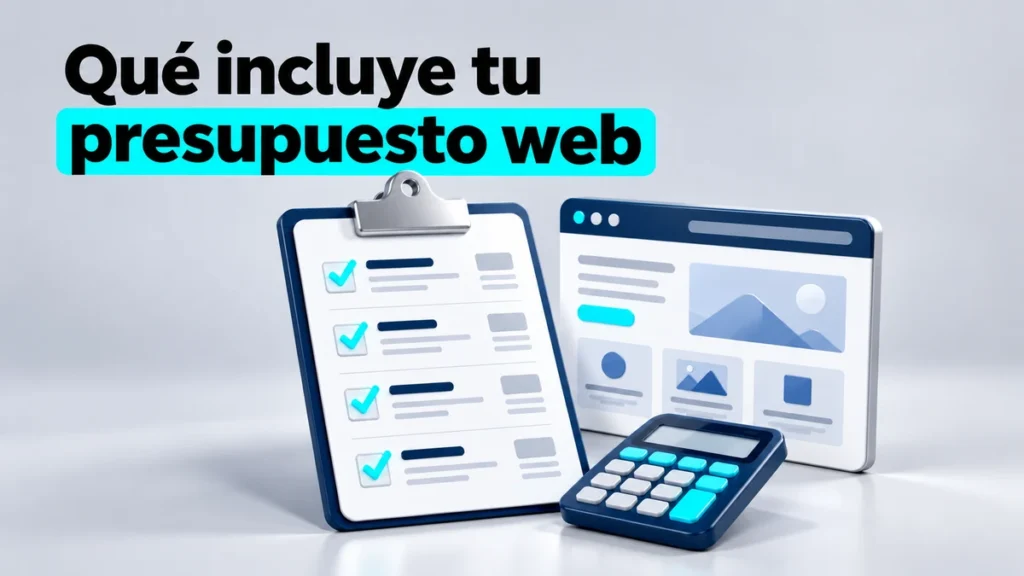 Qué debe incluir un presupuesto de una página web WordPress